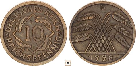 Germany Pfennig G Weimarer Republik Ma Shops