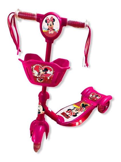 Patinete 3 Rodas Minnie MercadoLivre