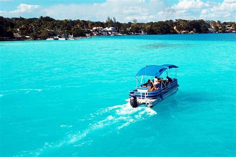 BACALAR Seven Color Lagoon Boat Excursion From Costa Maya Compare