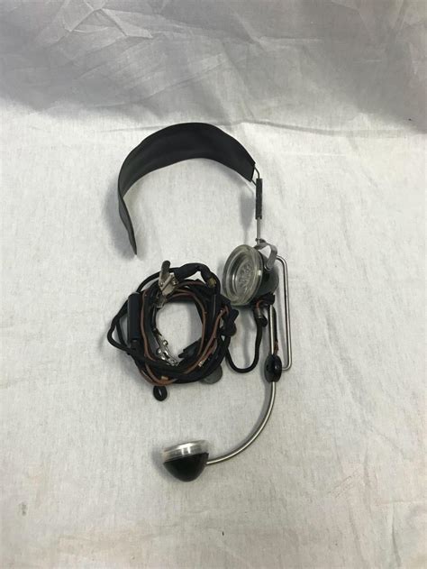 Sold Price Vintage Audiosears Telephone Operators Headset Model 1574