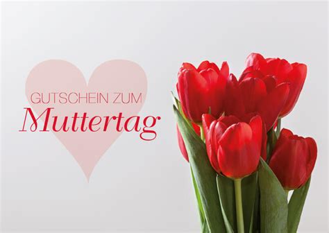 Geschenkgutschein Muttertag Kostenlose Vorlage Zum Download