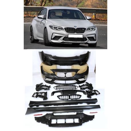 KIT COMPLET LOOK M2 COMPETITION POUR BMW SÉRIE 2 F22 F23 COUPÉ