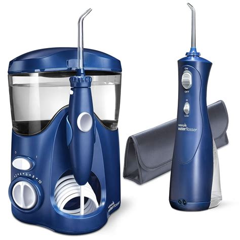 Waterpik Ultra And Cordless Plus Water Flosser Combo Wp 113463 Blue