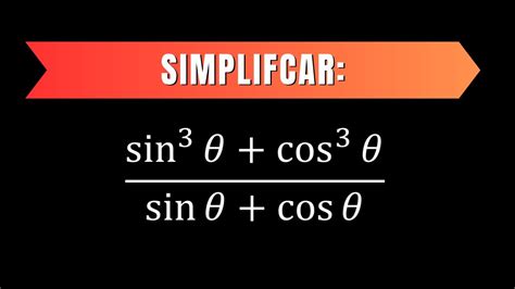 As Se Simplifica Una Expresi N Con Funciones Trigonom Tricas Youtube