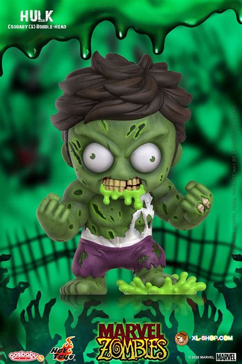 Hot Toys COSB Marvel Zombies Hulk Cosbaby S Bobble Head