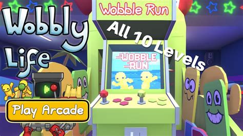 I Finished All Wobble Run Maps Wobbly Life Youtube