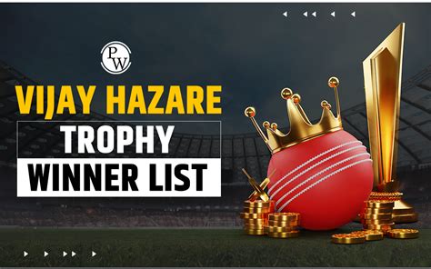 Vijay Hazare Trophy Final Cut Deane Maryanna