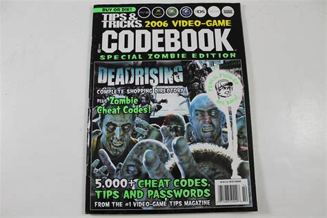 Tips Tricks Codebook Special Zombie Edition