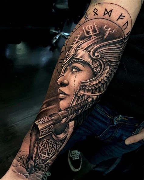 240 Magnificent Valkyrie Tattoos Ideas And Meaning 2022