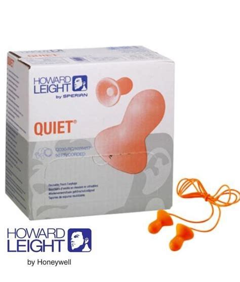 Howard Leight Hl Qd 30 Quiet Reusable Foam Corded Earplug Nrr 26