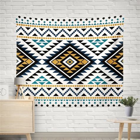 Geometric Tapestry - Etsy