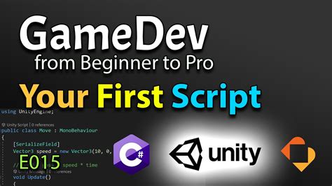 Write Your First Script In Unity For Everyone And Buildbox Users YouTube