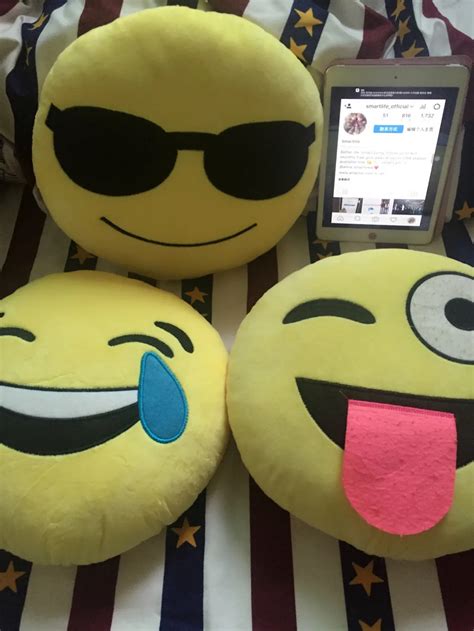 Smartlife high quality big size emoji pillow (clear warehouse) emoji ...