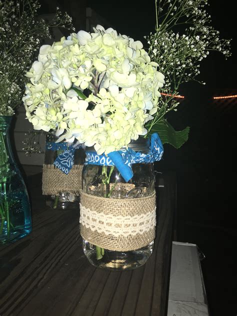 Western Centerpieces With Bandana Bow Tie Western Centerpieces Baby