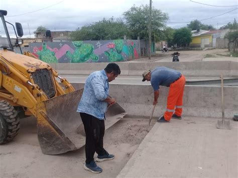 LA MUNICIPALIDAD SIGUE CON LOS TRABAJOS DE LIMPIEZA EN DISTINTOS