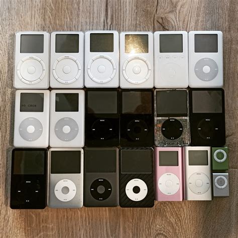 My iPod collection. collected in 2 years. The total cost of the whole ...