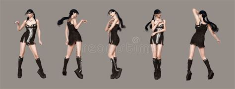 Gothic Babe Stock Illustration Illustration Of Goth