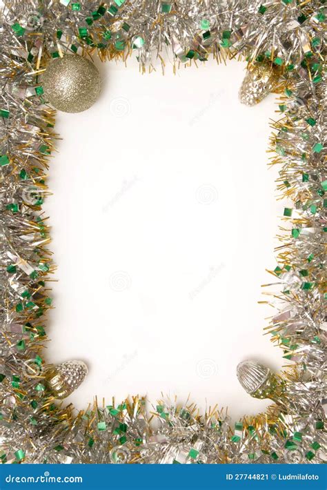 A Frame For Christmas Card Stock Image Image Of Stylish Beautiful