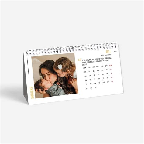 Personalised Desktop Calendar Calendar Loni Sibley