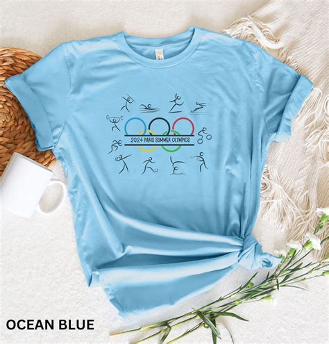 2024 Paris Summer Olympics T Shirt Athletic Events Tshirt Olympic Rings T Shirt T For Friend