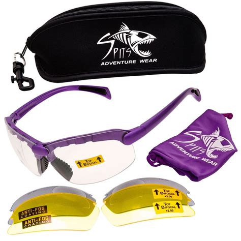 C2 Top Focal KIT Magnifying Shooting Safety Glasses 3 Lenses, 7 Frame – Spits Eyewear