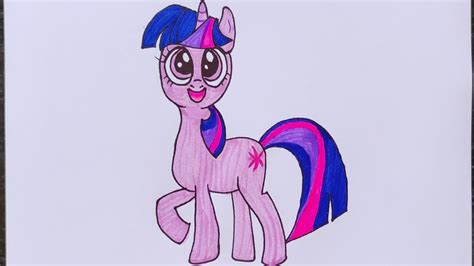 Easycute Twilight Sparkle Coloring How To Color Twilight Sparkle