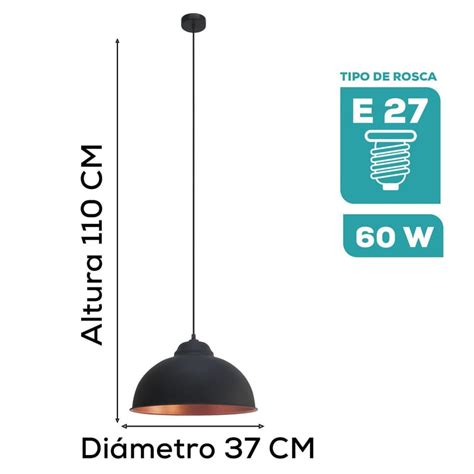 Lámpara Colgante Eglo Truro 2 E27 1x60w Sodimac Falabella