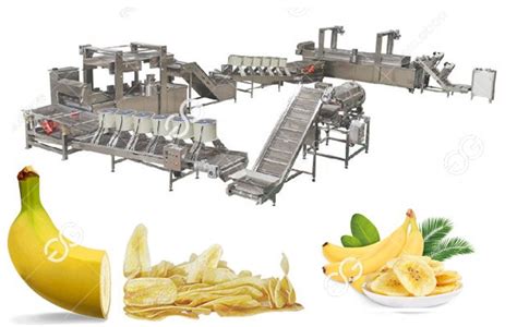 Banana Chips Making Machine Line Plantain Chips Production Line