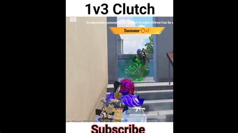 1v3 Clutch Not Easy 🥵shorts Bgmi Pubg Pubgshorts Youtube