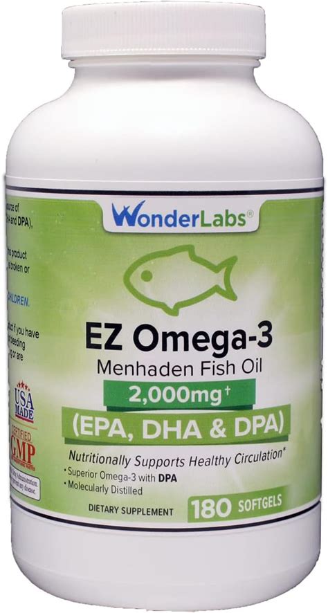 Wild Caught Omega 3 Dpa Fish Oil 2900 Mg With Dpa Epa