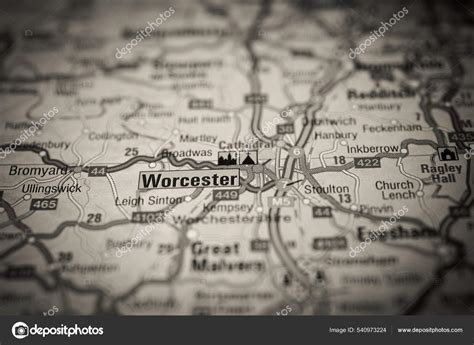 Worcester Map Stock Photo by ©aallm 540973224