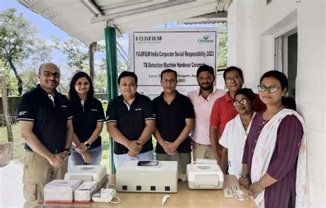 Fujifilm India CSR Conducting Door To Door TB Awareness Screening