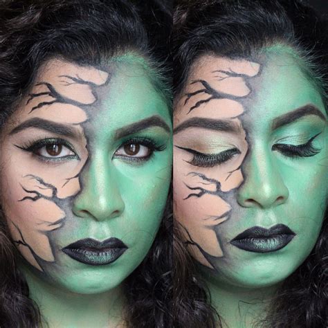 Seven Deadly Sins Envy Makeup Makeup Inspiration Halloween Makeup