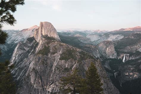 Premium Photo Half Dome View From Glacier Point In Yosemite National Park