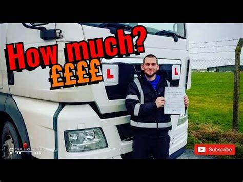 HGV License UK What Does It Cost YouTube