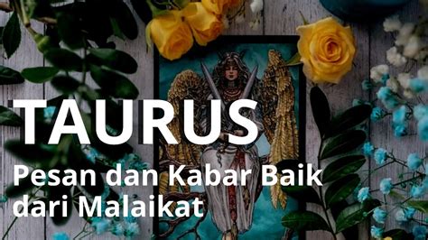 TAURUS PESAN DAN KABAR BAIK DARI MALAIKAT Reetatarot Lareeta YouTube