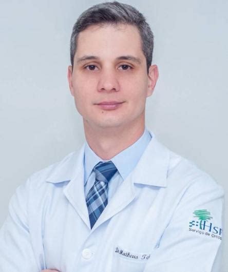 Dr Matheus Silva Teixeira opiniões Ortopedista Traumatologista