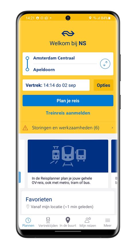 Ns App Laat Voortaan Voorzieningen ‘in De Buurt Zien