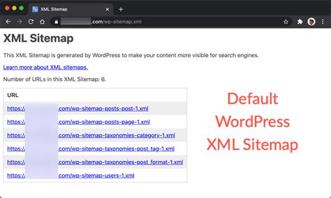 Where To Find Default XML Sitemap In WordPress WebNots