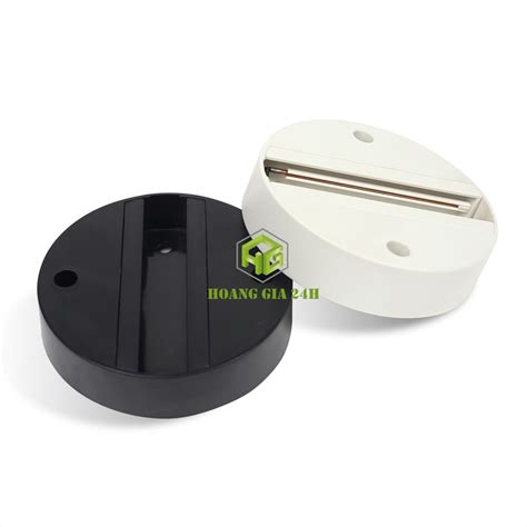 Đế Đèn Rọi - Đế Ngồi Đèn Rọi Ray Màu Đen - Trắng