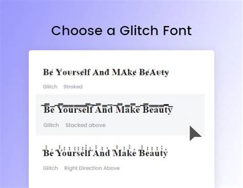 Glitch Font Generator | Corrupt You Fonts (Copy and Paste) | Fotor