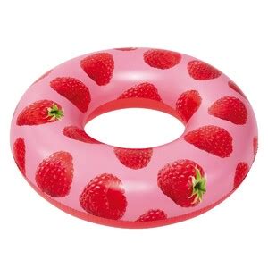 Boia Inflavel Especial Gigante Redonda Donut Rosa Belfix Rosa