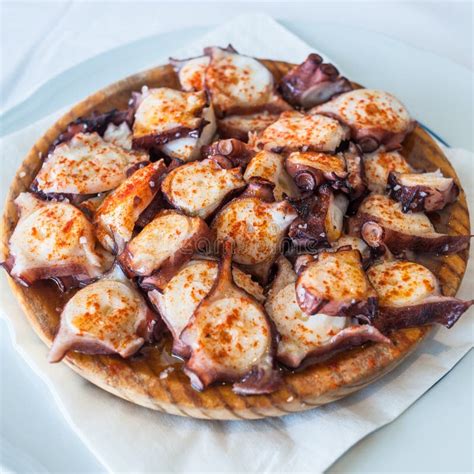 Galician Style Octopus Pulpo A La Gallega Stock Photo Image Of