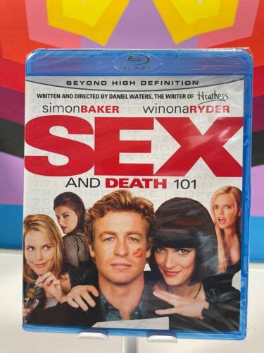 Sex And Death 101 Blu Ray 2008 New Sealed Simon Baker Winona Ryder