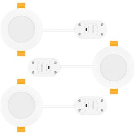 Spot Led Encastrable 5w Spot Salle De Bain Ip54 Spot Led 3 Couleurs Réglables 3000k 4000k