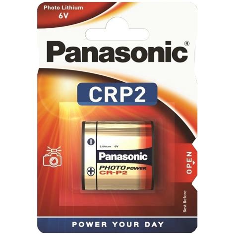 Panasonic 6V Lithium CRP2 Photo Power Battery CR P2 Shopee Malaysia