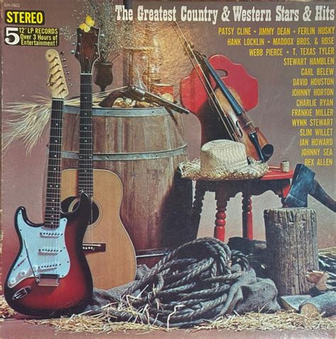 The Greatest Country And Western Stars And Hits 1965 Vinyl Discogs