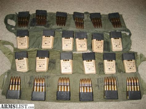 Armslist For Sale Antique M Garand Bandolier Spam Can