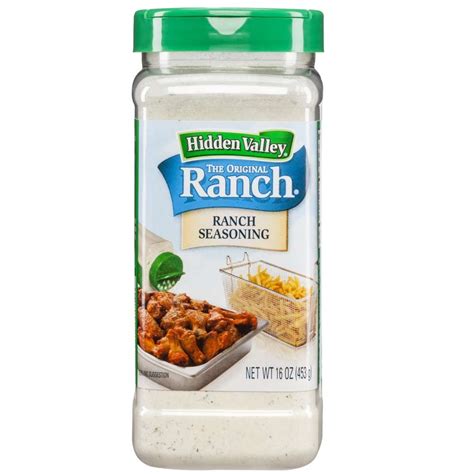 Hidden Valley Ranch Seasoning Mix 16 Oz Jar-Cartnut.com