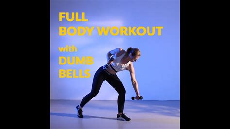 Full Body Workout With Dumbells Kg Trening Ca Ego Cia A Z Hantlami